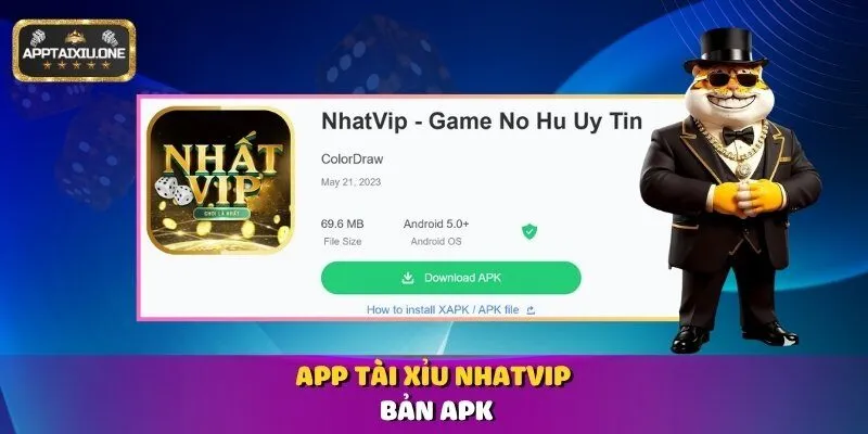 App tài xỉu Nhatvip bản APK 